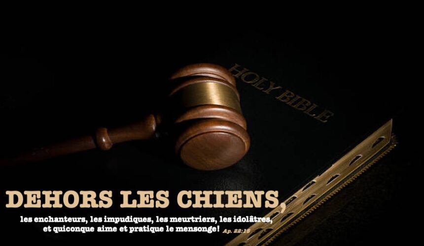 DEHORS LES CHIENS…