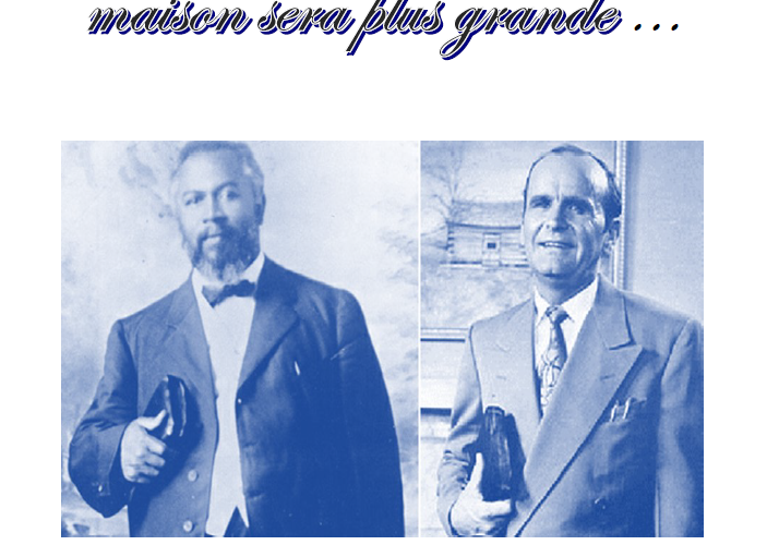 La gloire de cette dernière maison sera grande… La gloire de cette dernière maison sera grande…